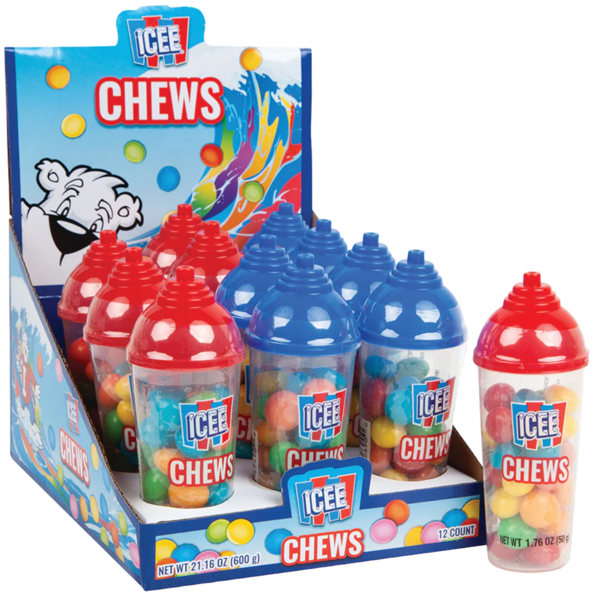 Icee Chews 12 Count | Cow Crack Wholesale