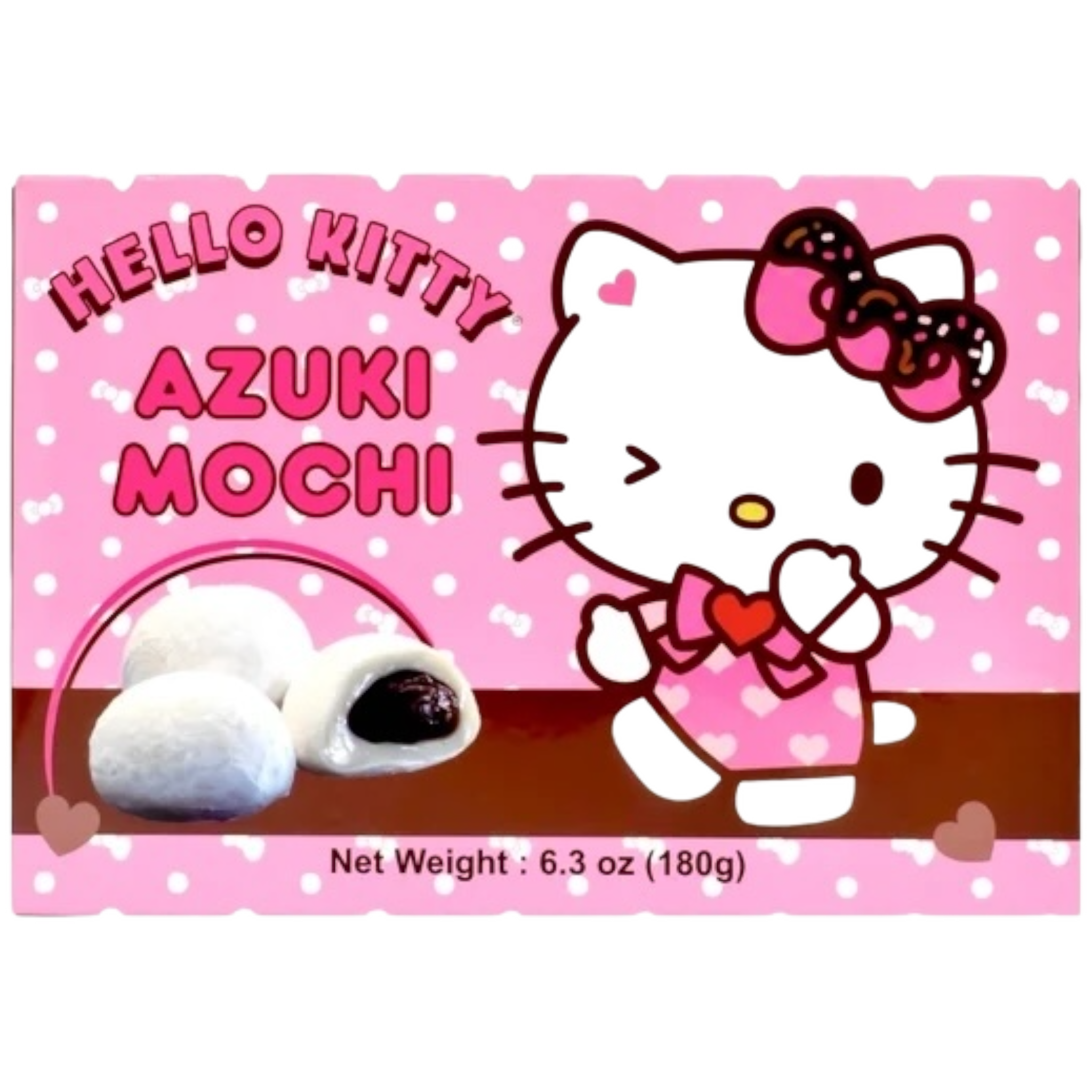 Hello Kitty Azuki Mochi 6.3 oz | Cow Crack Wholesale