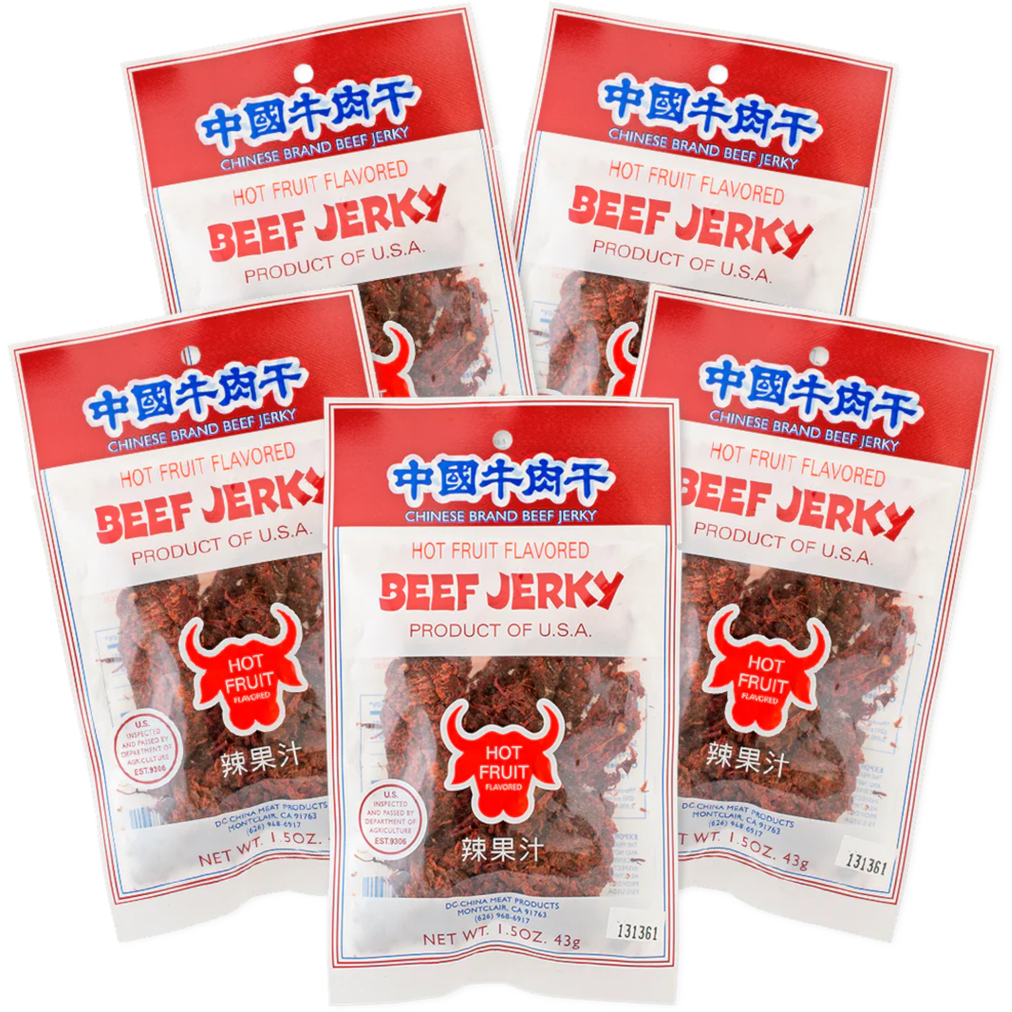 hot fruit flavored beef jerky