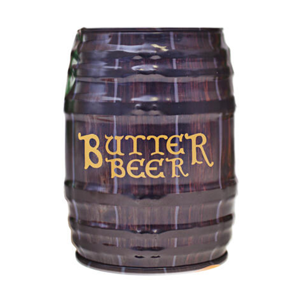 Harry Potter Butterbeer Tin Barrel Candy 2.1 oz Cow Crack Wholesale