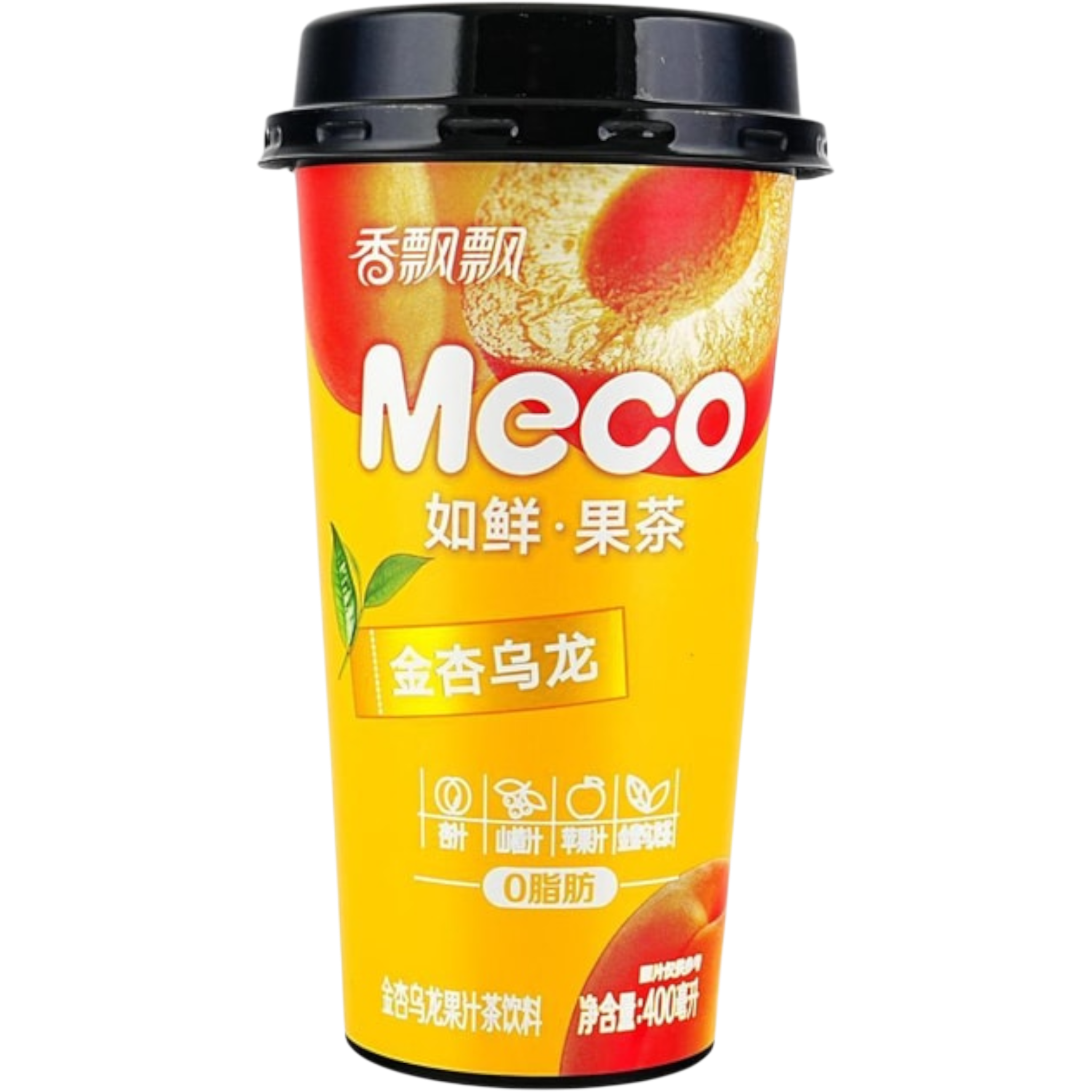 Meco Apricot and Oolong Fruit Tea 15 Count | Cow Crack Wholesale