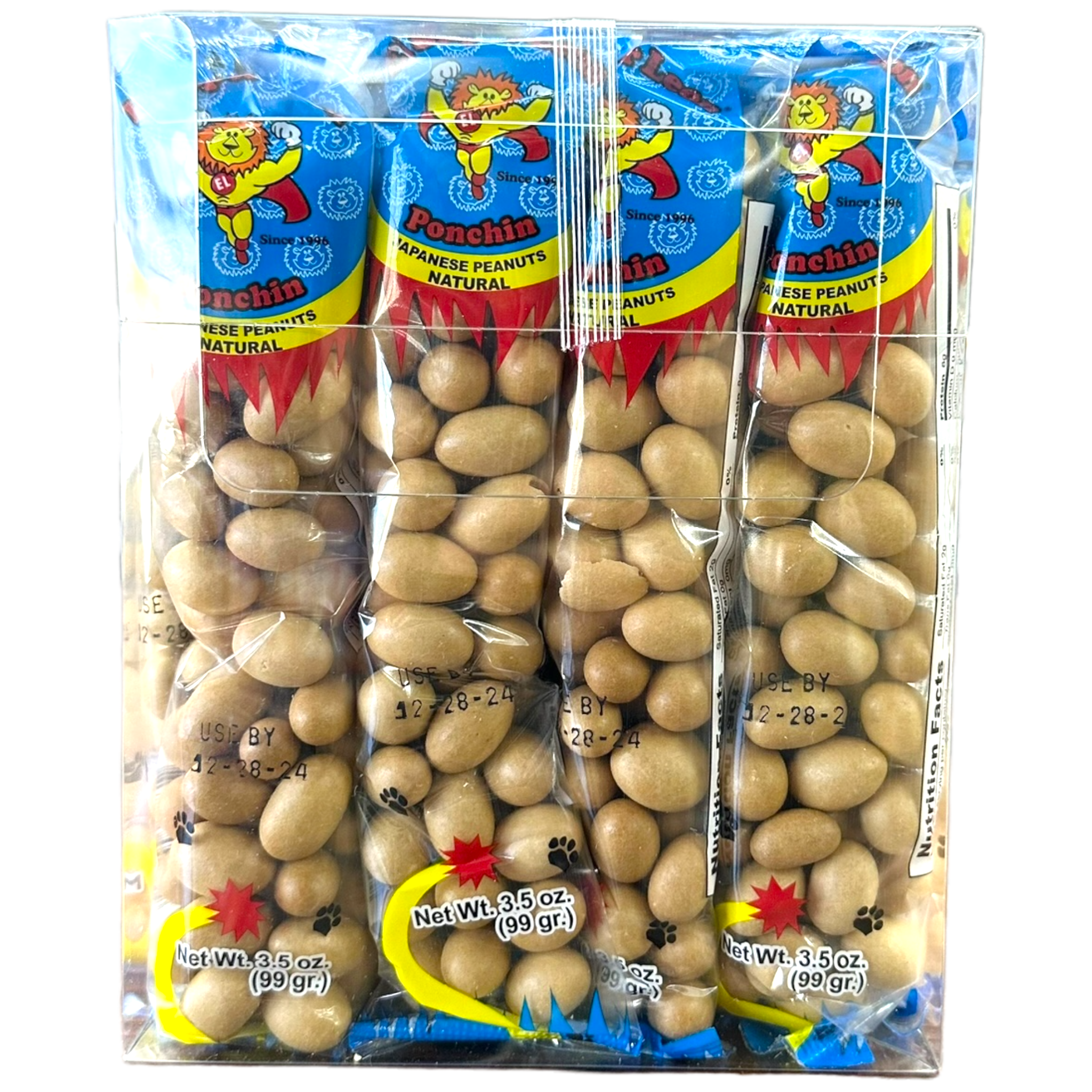 El Super Leon Japanese Peanuts 24 Count | Cow Crack Wholesale