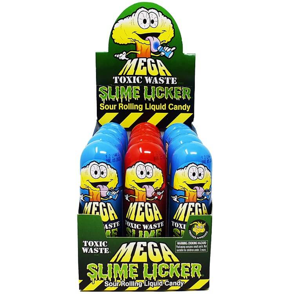 Toxic Waste Slime Licker Sour Sodas (12 fl.oz.)