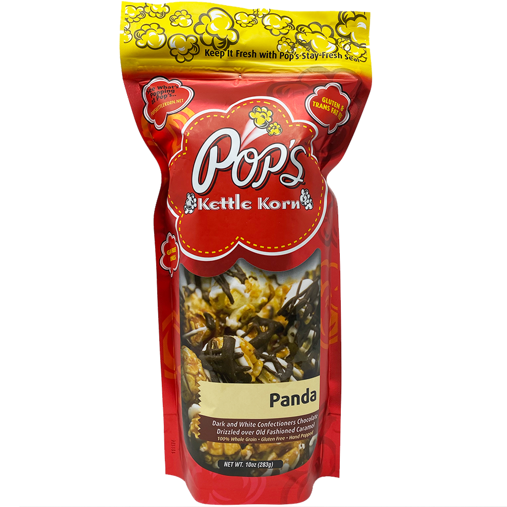 Pop's Kettle Korn Panda 8.75 oz Cow Crack Wholesale
