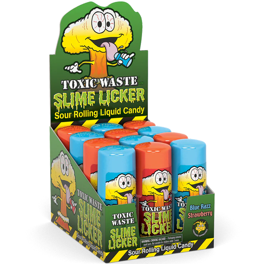 Toxic Waste Slime Licker 12 Count