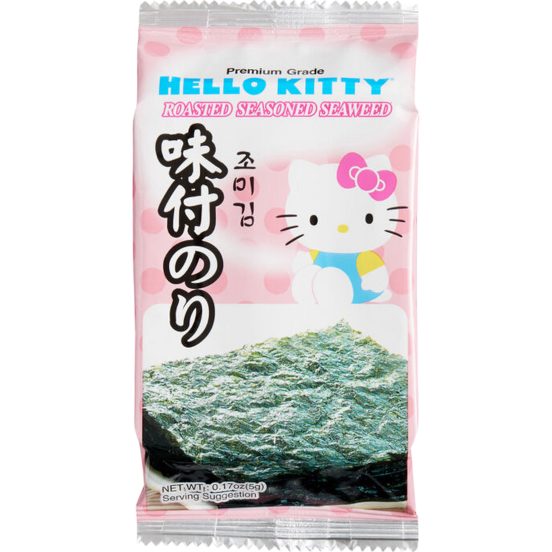 Hello Kitty Roasted Seasoned Seaweed 24 Count