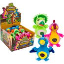 Easy Squeezy Plump Plush Dinos Squeezable Toy 12 Count