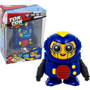 Tok Tok The 3-Voiced Robot Blue 37 Count