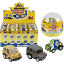 Die-Cast Mini Collectibles Pull-Back Cars 24 Count