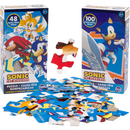 Sonic the Hedgehog 48 piece and 100 piece Puzzle 6 Count