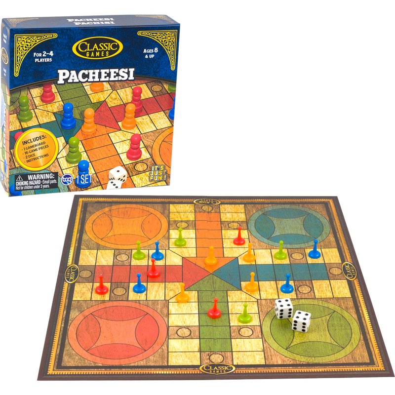 Classic Games Pacheesi 12 Count