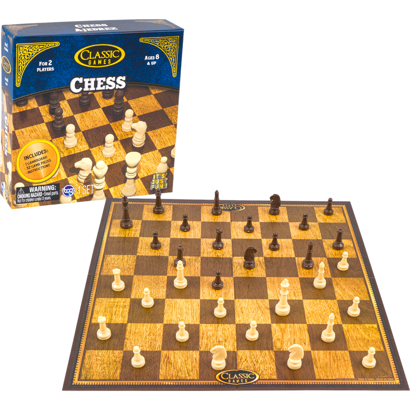 Classic Games Chess 12 Count
