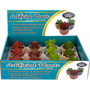 Simply Home Artificial 4" Succulent Potted Plant 12 Count