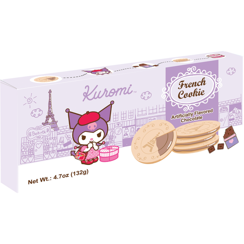 Sanrio Kuromi Chocolate French Cookie 8 Count