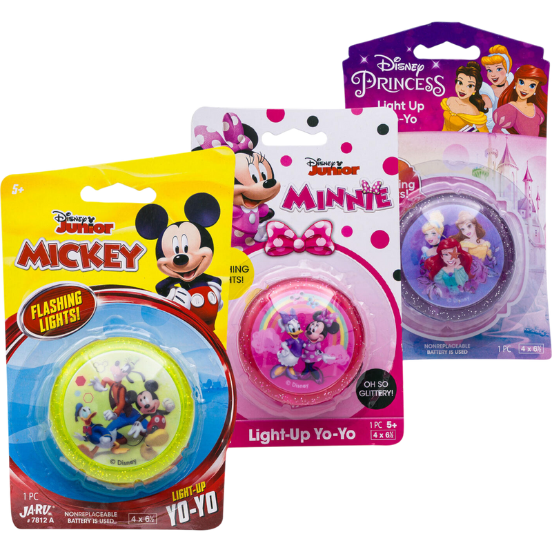 Disney Junior and Disney Princess Light-Up Yo-Yo 12 Count