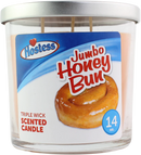 Hostess Jumbo Honey Bun Candle 14 oz- 4 Count