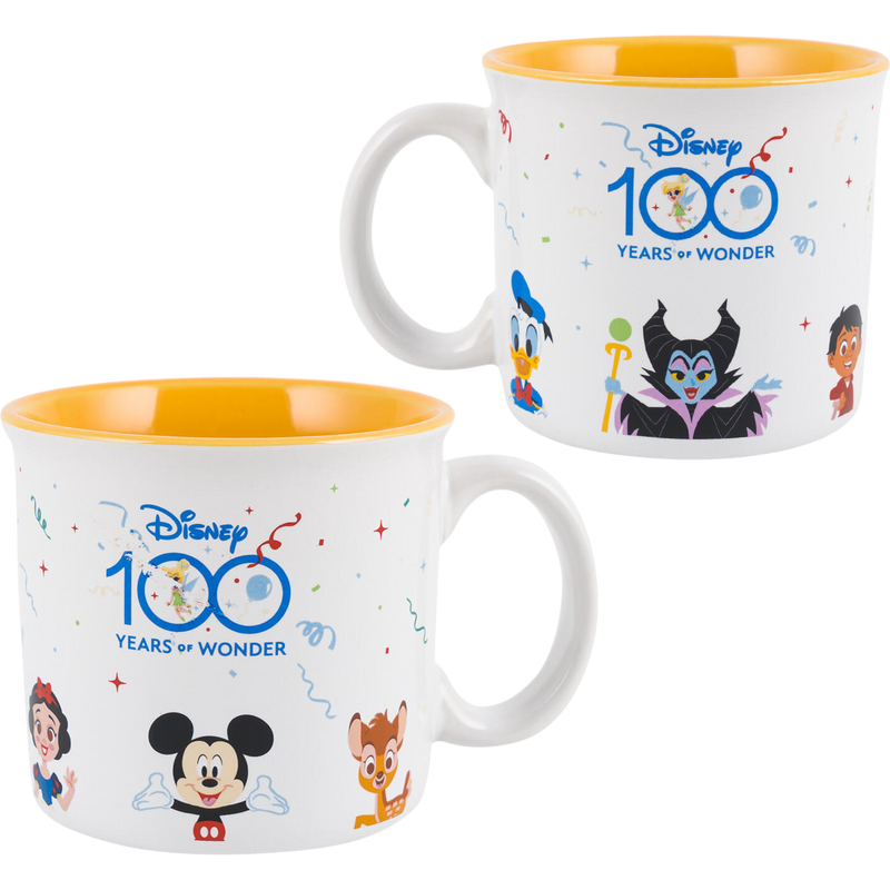 Disney 100 Years Of Wonder 16oz Mug- 4 Count