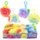 Tomy Peeky Pops Fluffy Fun Fidget Friends Keychain Assortment 12 Count