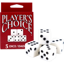 Player's Choice 5 Dice Pack 6 Count