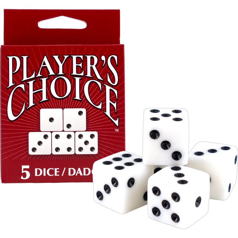 Player's Choice 5 Dice Pack 6 Count