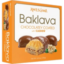 Awesome Chocolate Covered Baklava with Cashew 6 Count