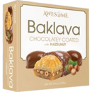 Awesome Chocolate Covered Baklava with Hazelnut 6 Count