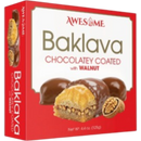 Awesome Chocolate Covered Baklava with Walnut 6 Count
