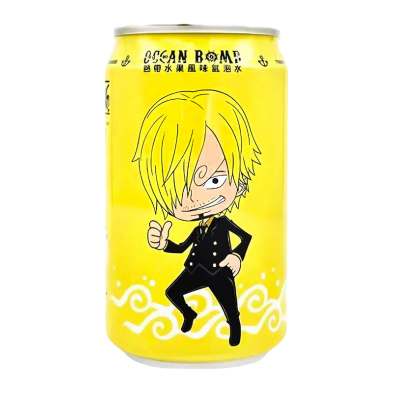 One Piece Sanji Ocean Bomb Sparkling Water Tropical Fruit 24 Count