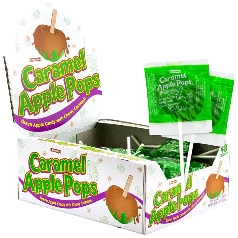 Tootsie Caramel Apple Pops 48 Count