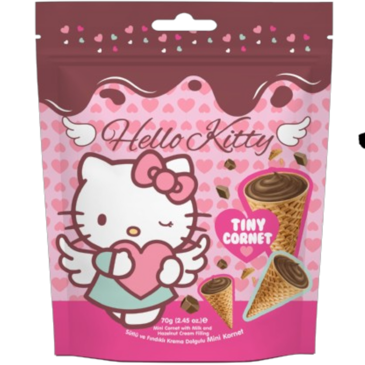 Hello Kitty Mini Cornet 18 Count | Cow Crack Wholesale