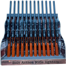 Techno Bolt Action Rifle Lighter 12 Count