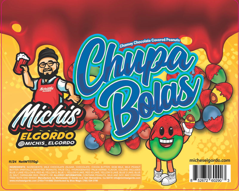 Micheladas El Gordo Chupa Bolas 6 oz