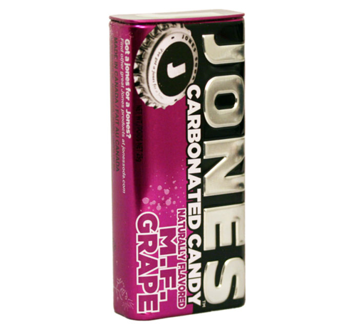Jones Carbonated Candy M.F. Grape 8 Count