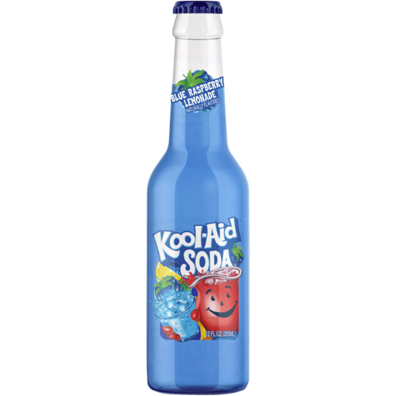 Kool-Aid Blue Raspberry Lemonade Soda 12 Count