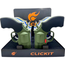 Clickit Torch Lighter Revolver 10 Count