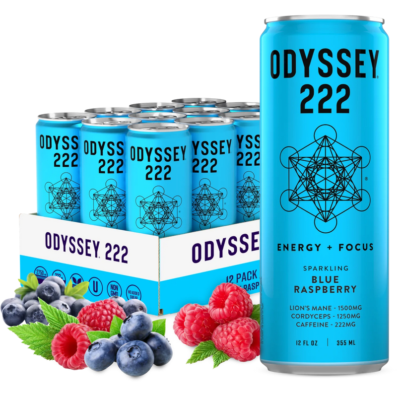 Odyssey Elixir 222 Blue Raspberry 12 Count