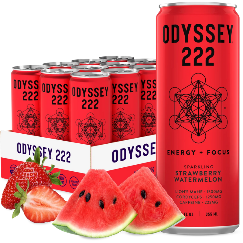 Odyssey Elixir 222 Strawberry Watermelon 12 Count