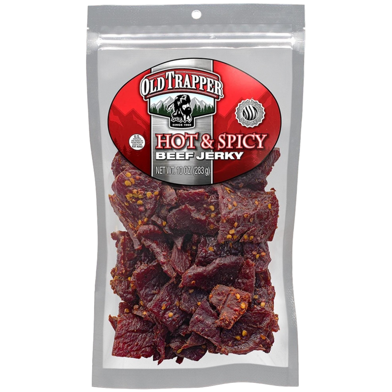 Old Trapper Hot & Spicy 10 oz