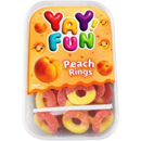 Yay Fun Peach Rings 6 Count