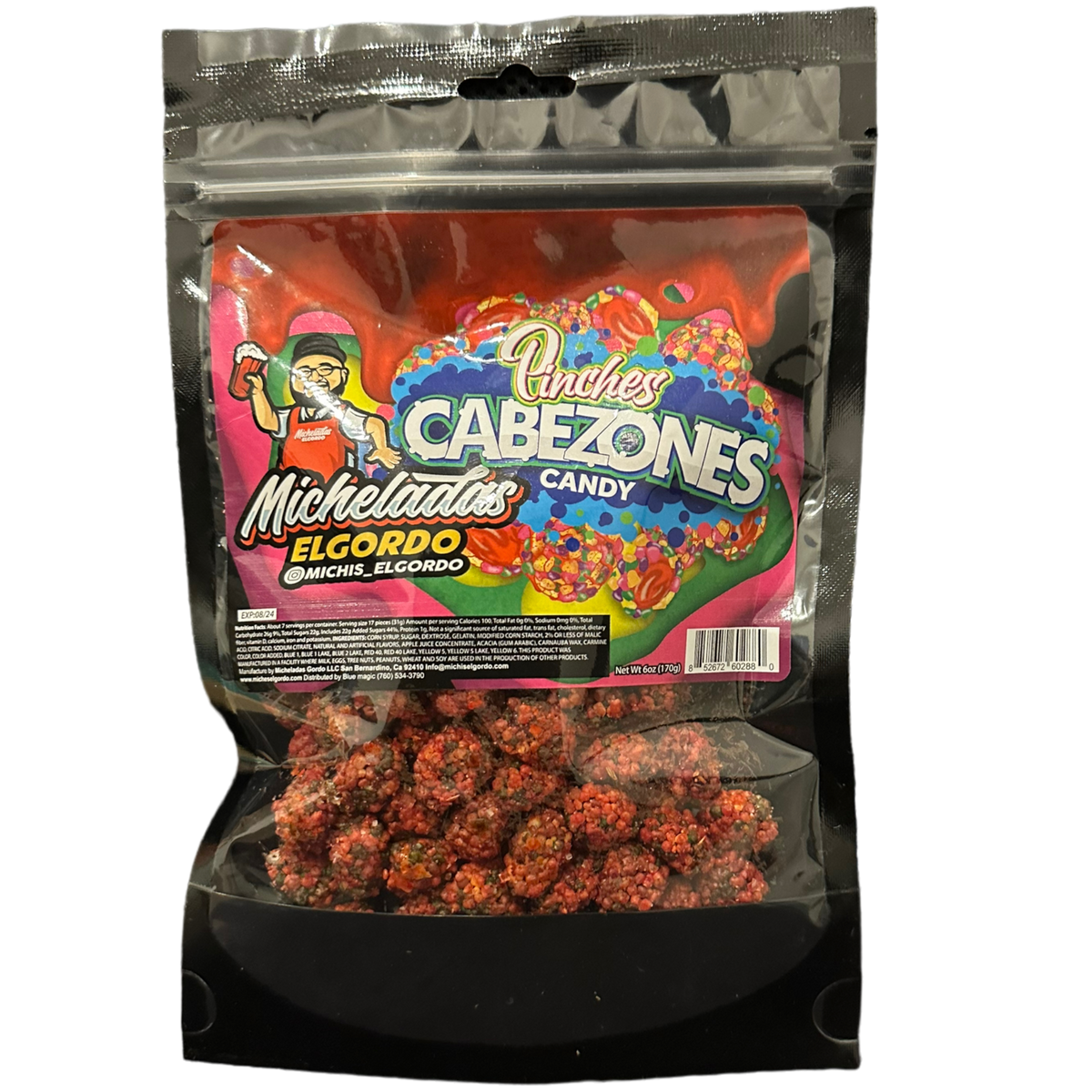 Micheladas El Gordo Pinches Cabezones 6 OZ | Cow Crack Wholesale