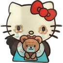 Hello Kitty Anime 3D Sticker