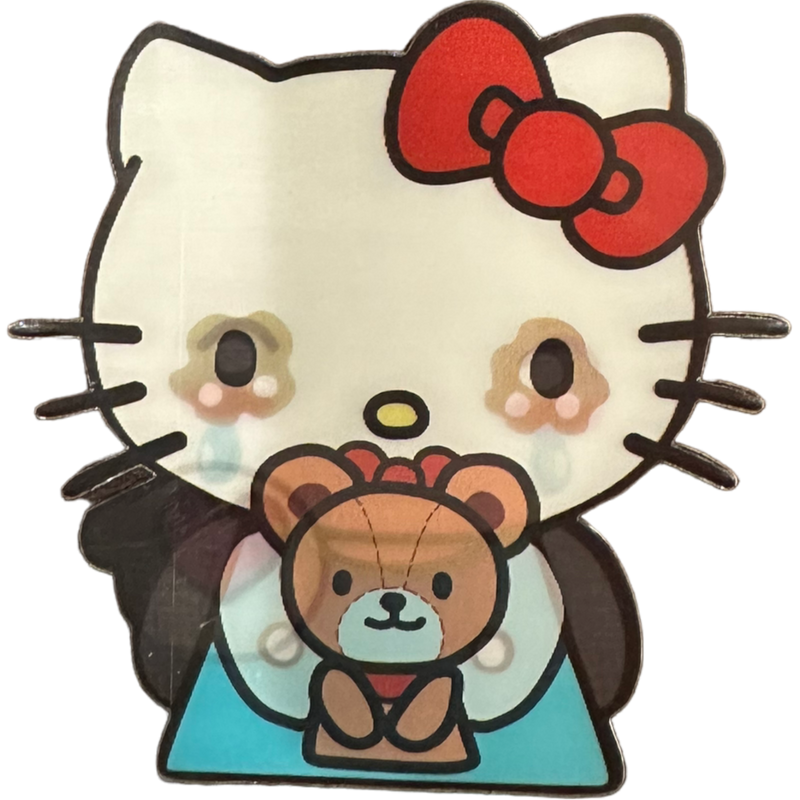 Hello Kitty Anime 3D Sticker