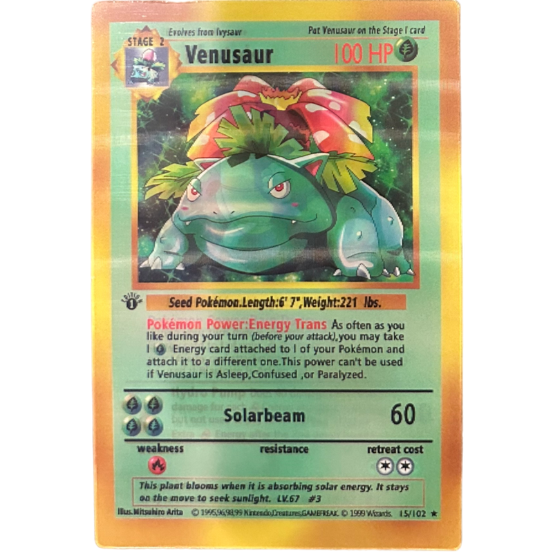 Charizard/Blastoise/Venusaur Anime 3D Sticker