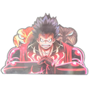 One Piece Luffy Anime 3D Sticker