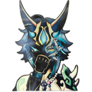 Xiao Anime 3D Sticker