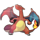 Charizard Anime 3D Sticker