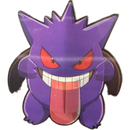 Gengar Anime 3D Sticker