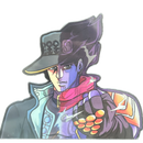 Jotaro Kujo Anime 3D Sticker