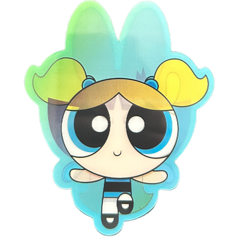 Power Puff Girls Anime 3D Sticker