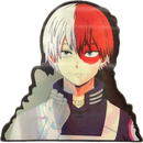 Shoto Anime 3D Sticker